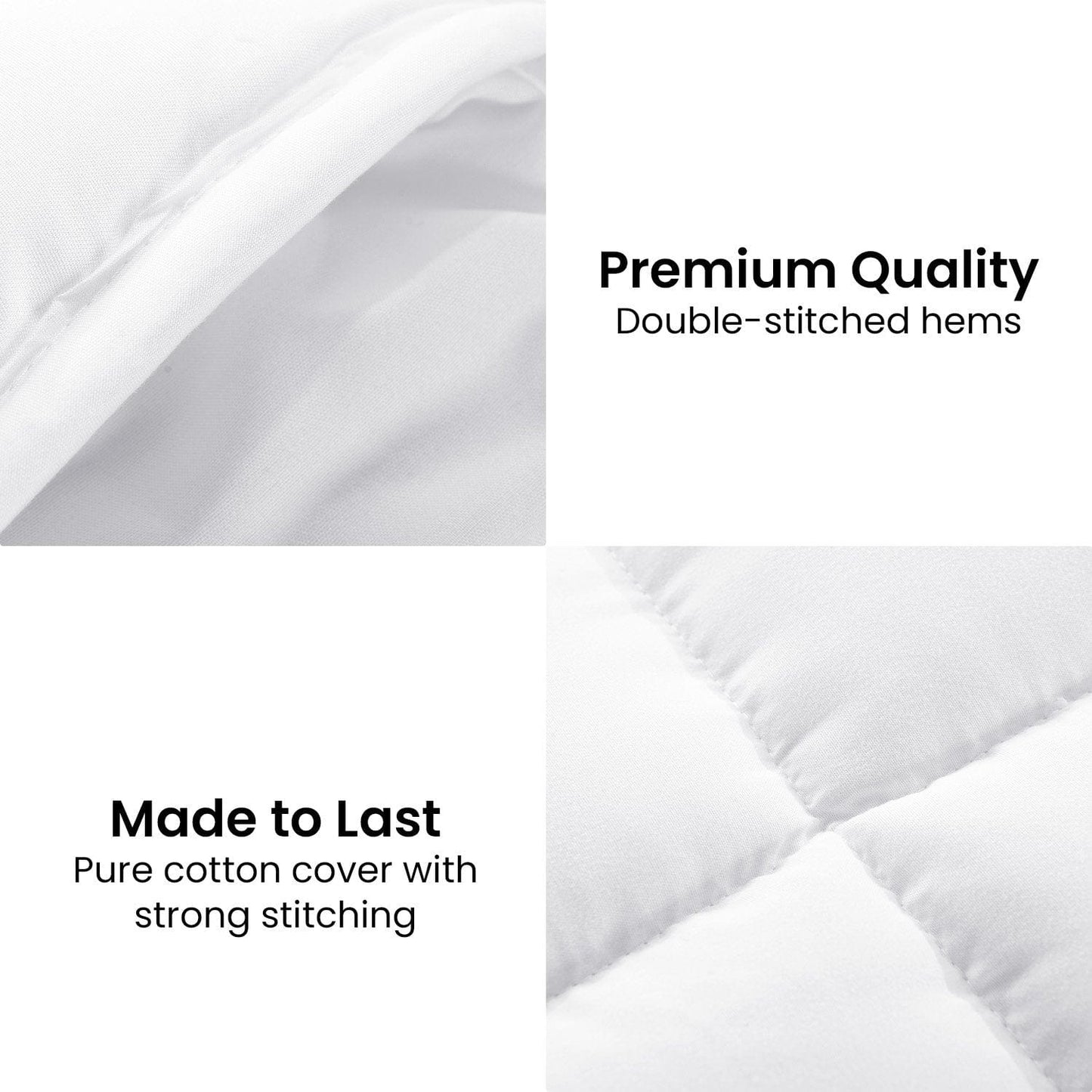 800GSM Goose Down Feather Comforter Doona - Queen