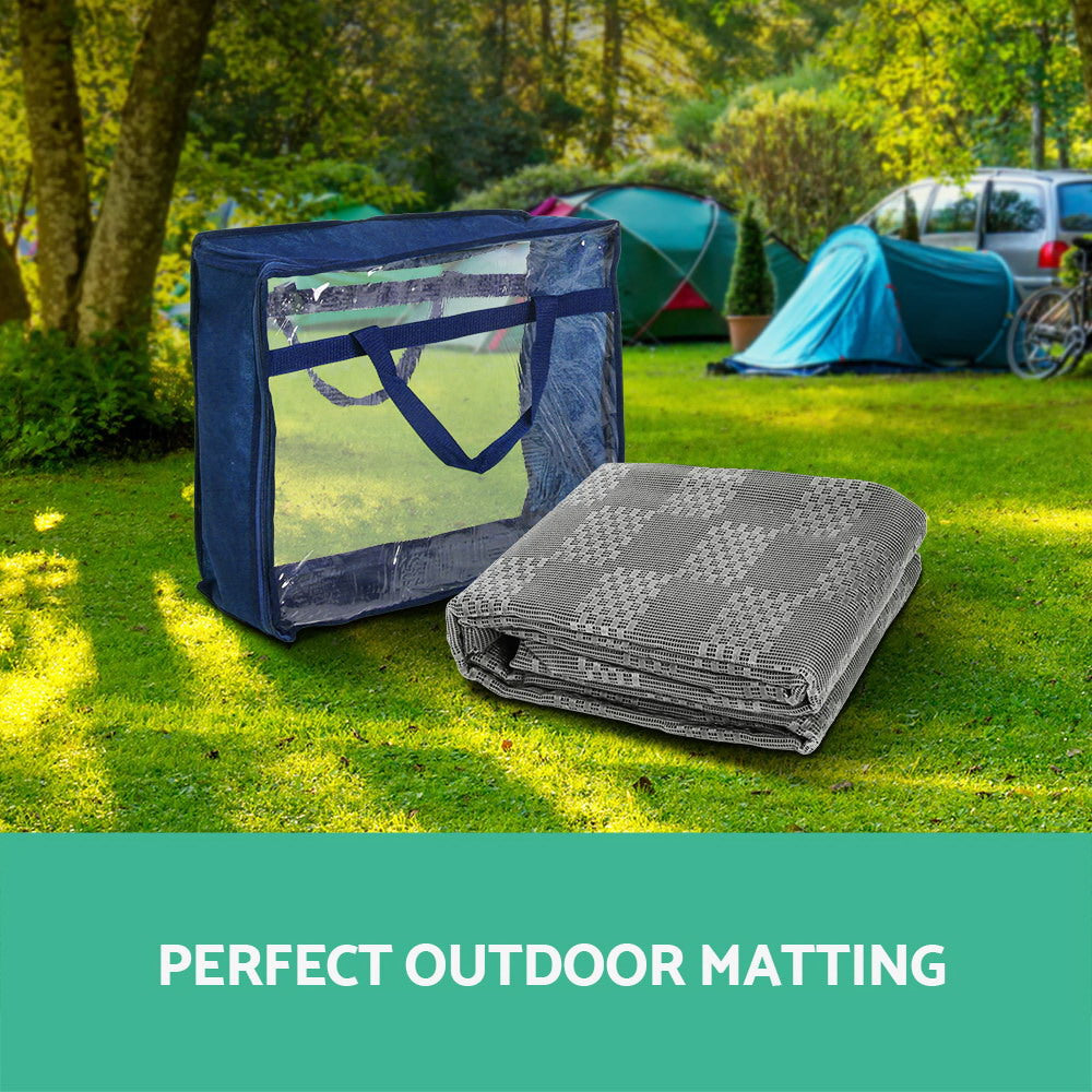 6M X 2.5M 600Gsm Caravan Camping Floor Matting Mesh