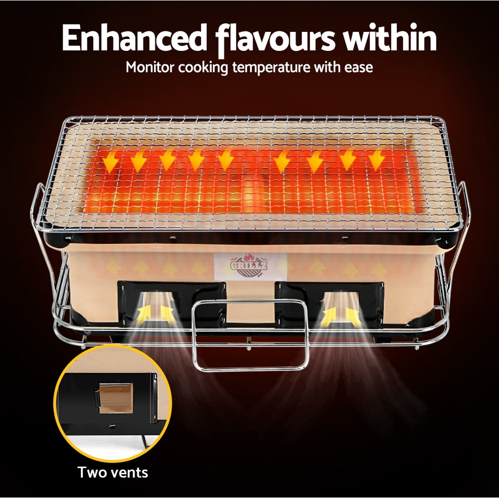BBQ Grill Tabletop Charcoal Smoker