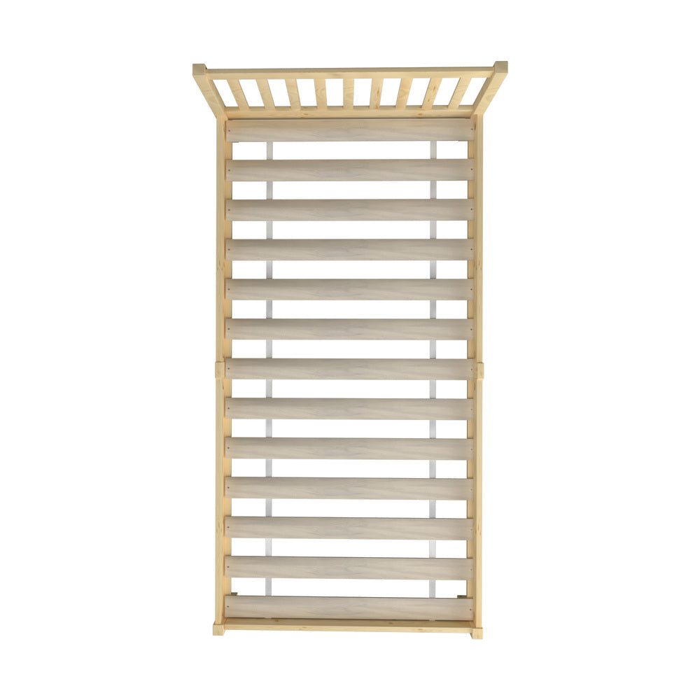 Wooden Bed Frame Mattress Base Slat Support Platform Bed