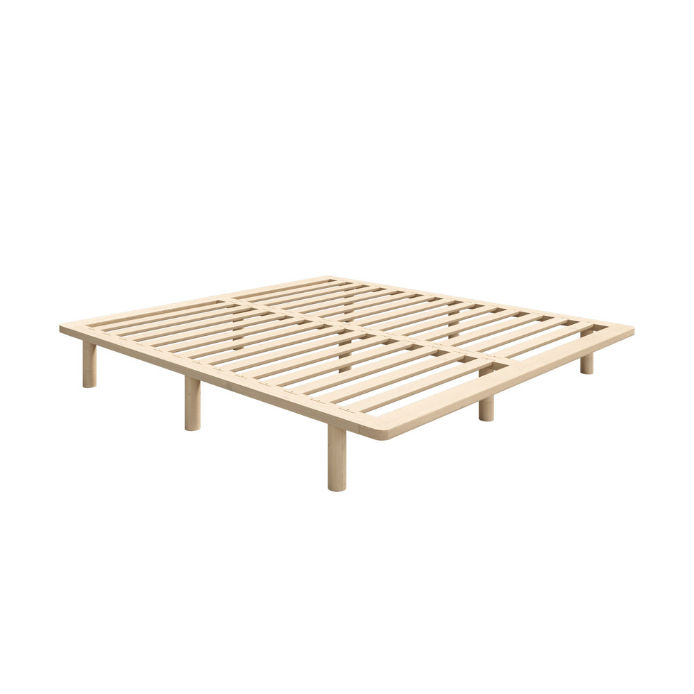 Bed Frame Double/Queen/Single/King Size Wooden Bed Base