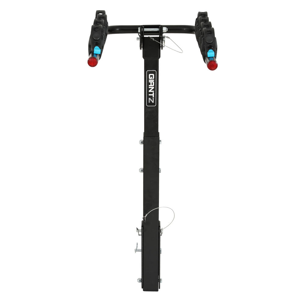 Foldable 4-Bike Rack For Car Rear Hitch Mount (2" Towbar)