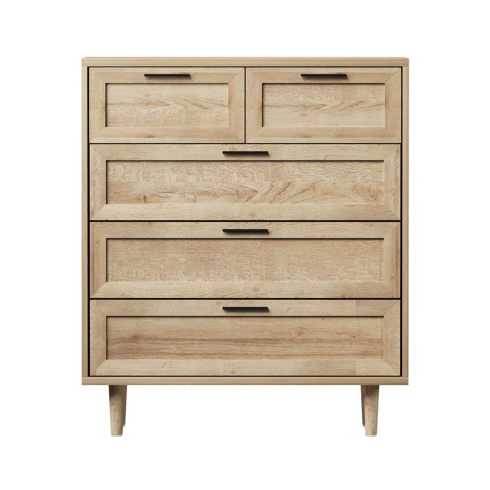 9 Chest of Drawers Dresser Tallboy Natural