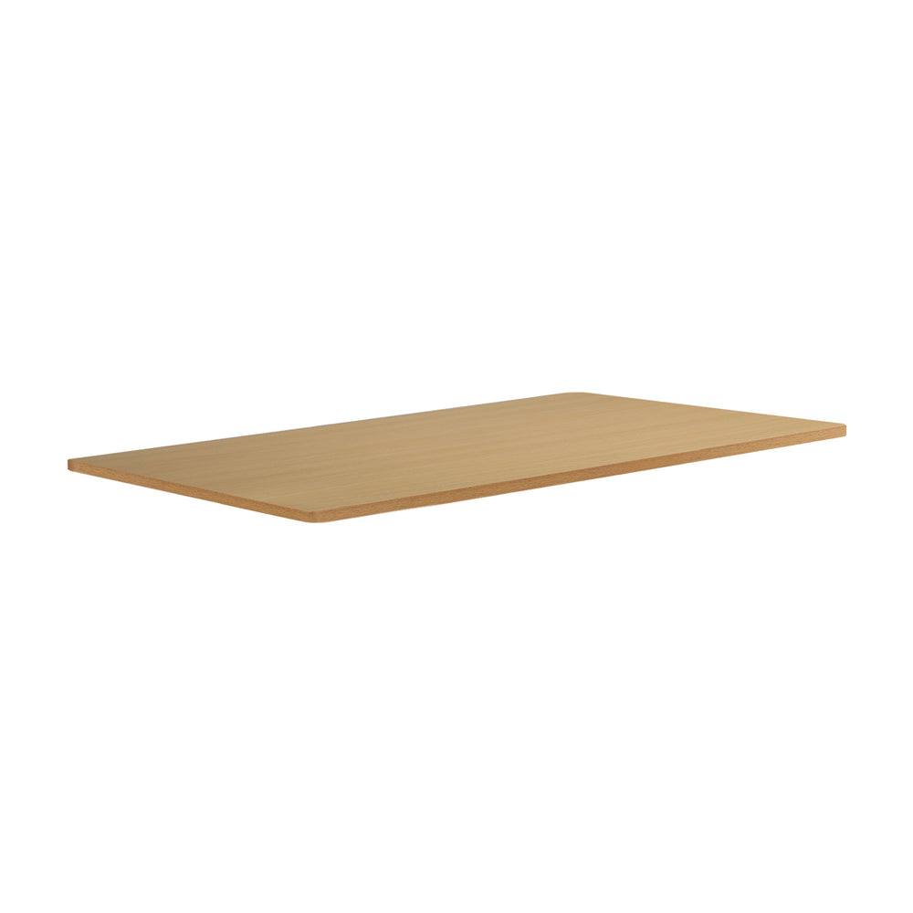 Standing Desk Top with Drilled Hole OAK 160x75cm