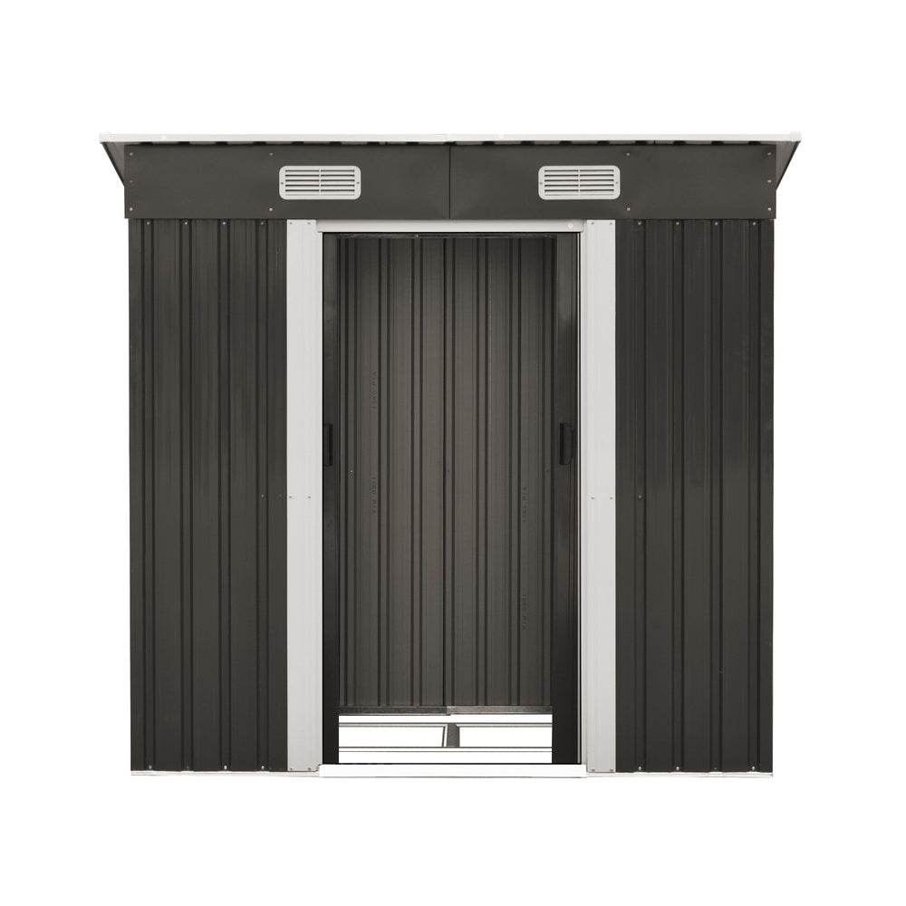 Garden Shed Outdoor Storage Sheds Workshop Cabin Metal Base