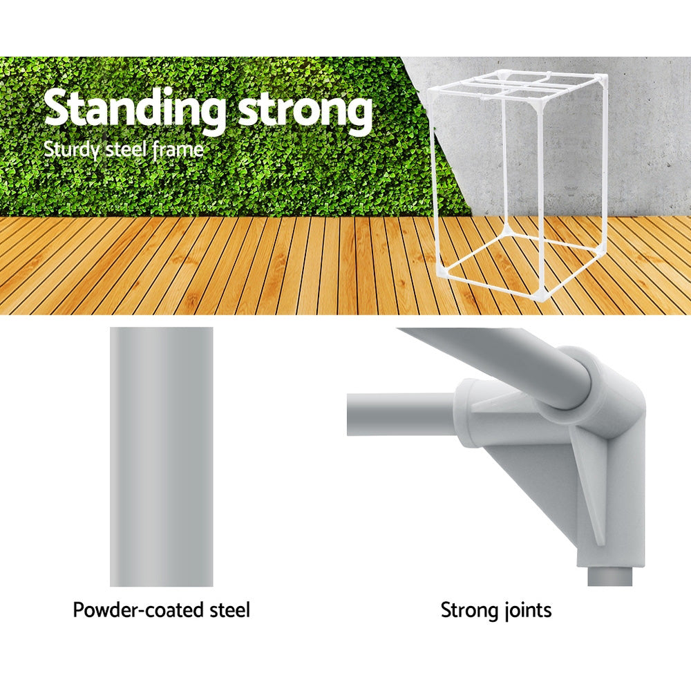 60x60x90CM Hydroponics Kit Indoor Plant Room System