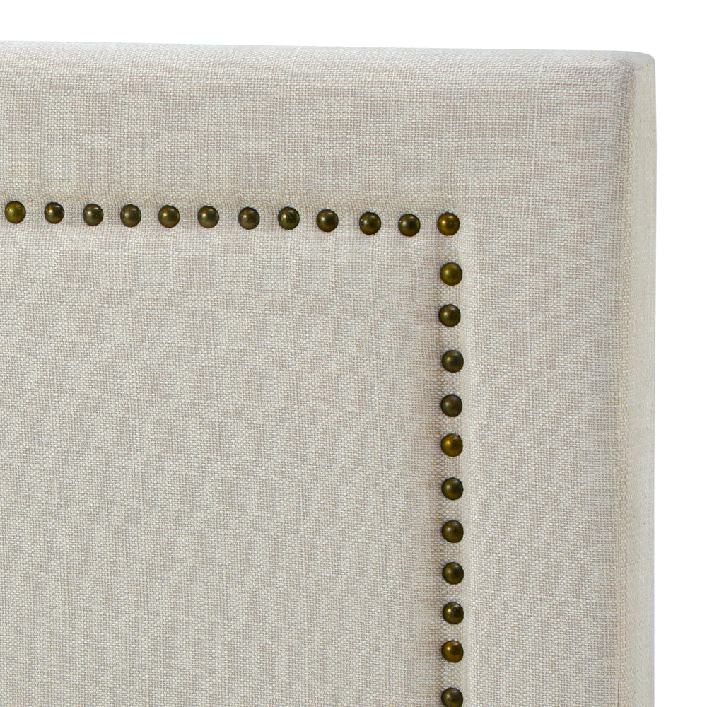 Bed Headboard Bedhead Beige