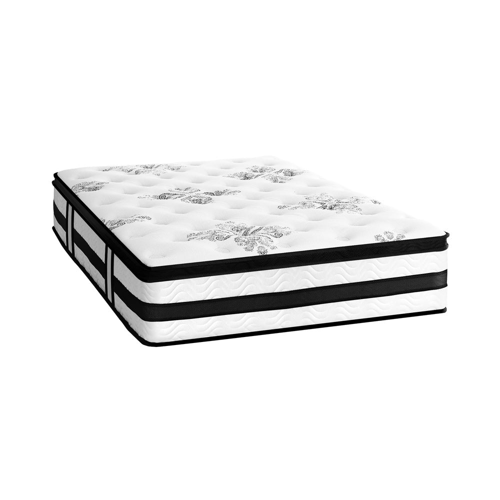 H&L Presents Mattress Cool Gel Bed Medium Firm Mattress Pocket Spring 34cm Thickness