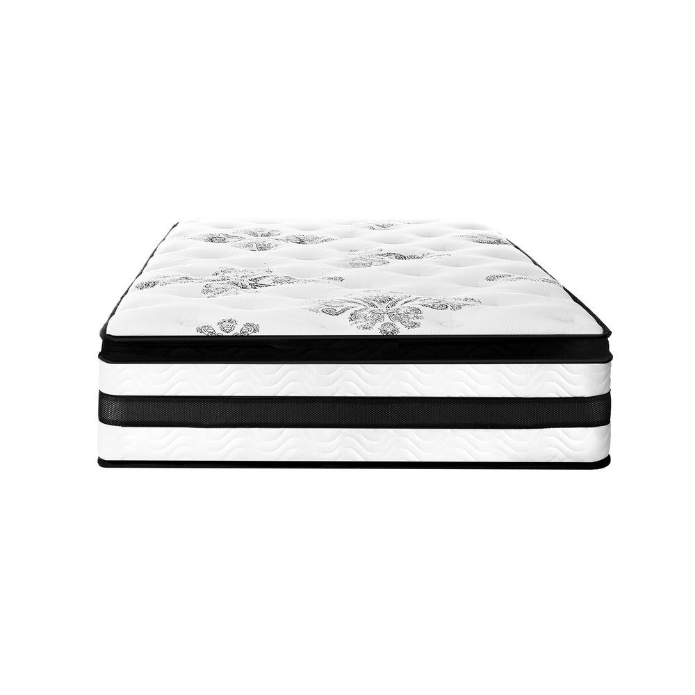 H&L Presents Mattress Cool Gel Bed Medium Firm Mattress Pocket Spring 34cm Thickness