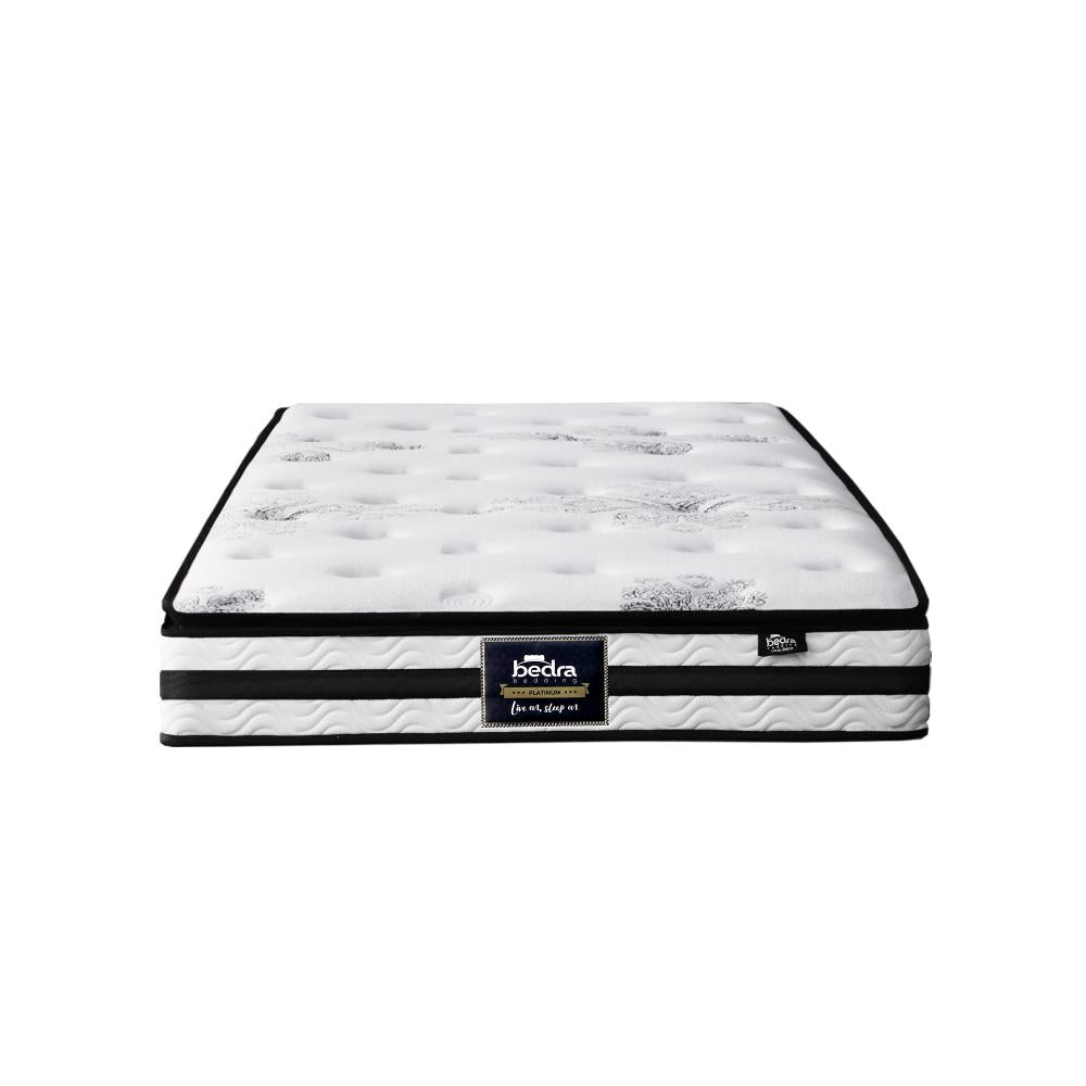 Simple Deals Single Mattress Breathable Luxury Bed Bonnell Spring Foam Medium 22cm