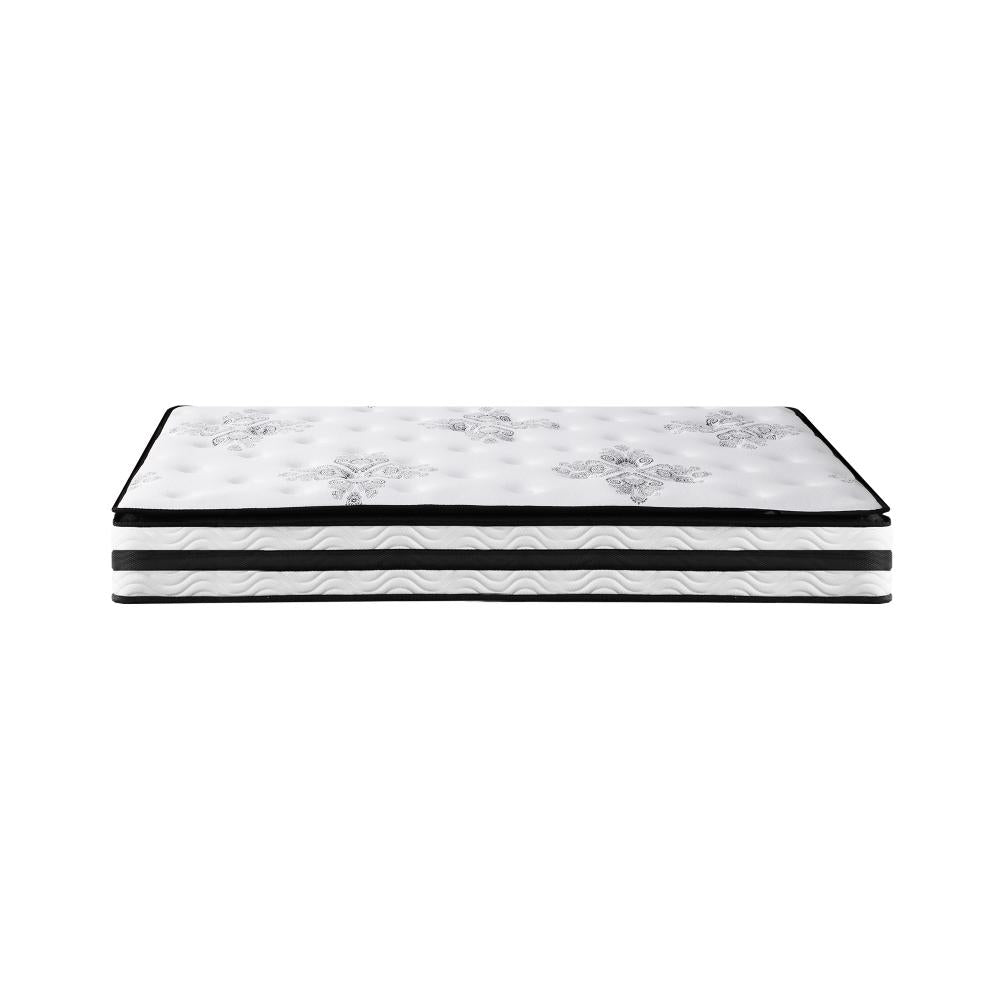 Simple Deals Single Mattress Breathable Luxury Bed Bonnell Spring Foam Medium 22cm