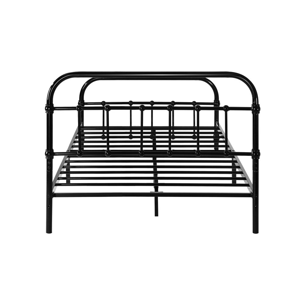 Metal Bed Frame Double Size Bed Base Platform