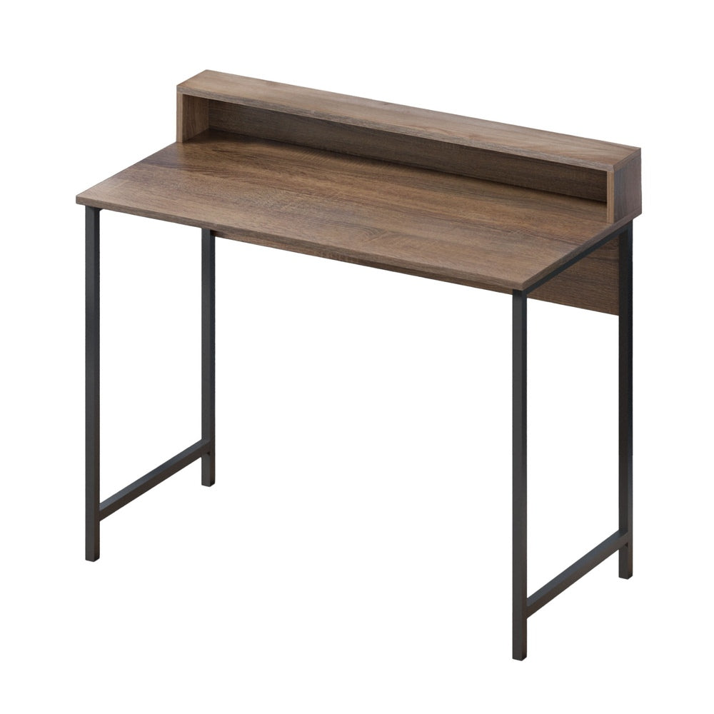 Computer Desk Shelf Oak 100Cm