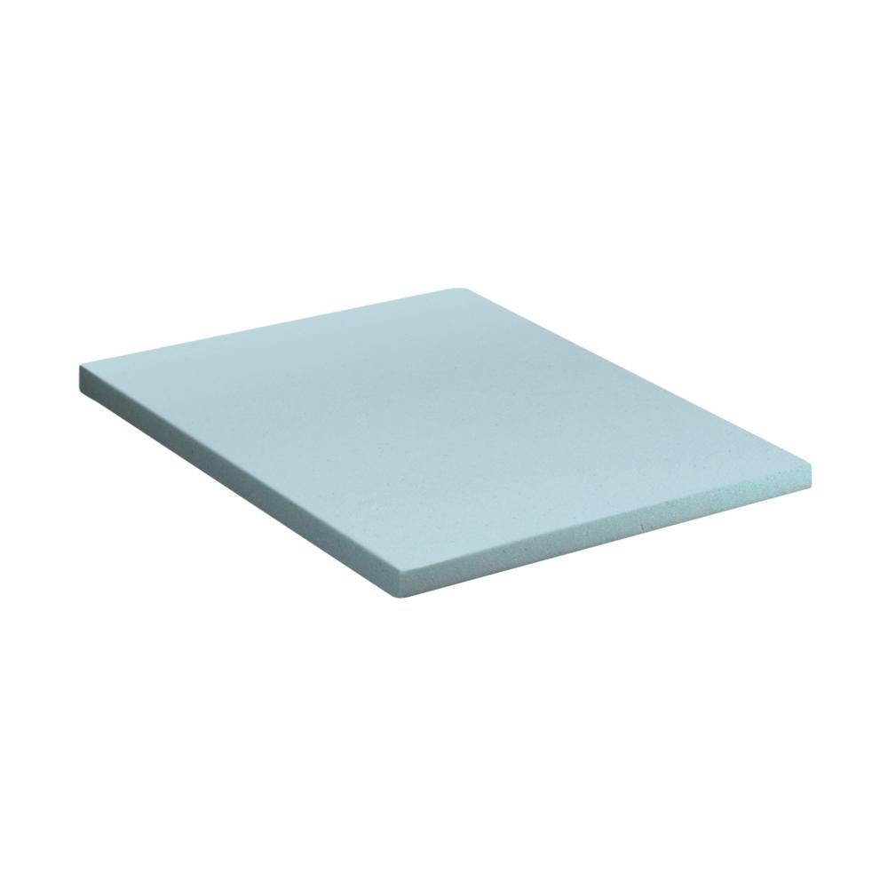 Simple Deals Memory Foam Mattress Topper Bed Cool Gel Bamboo Cover Underlay Double 8CM