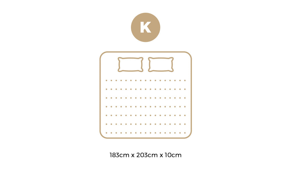 Memory Foam Mattress Topper Reversible Cool Gel 10cm