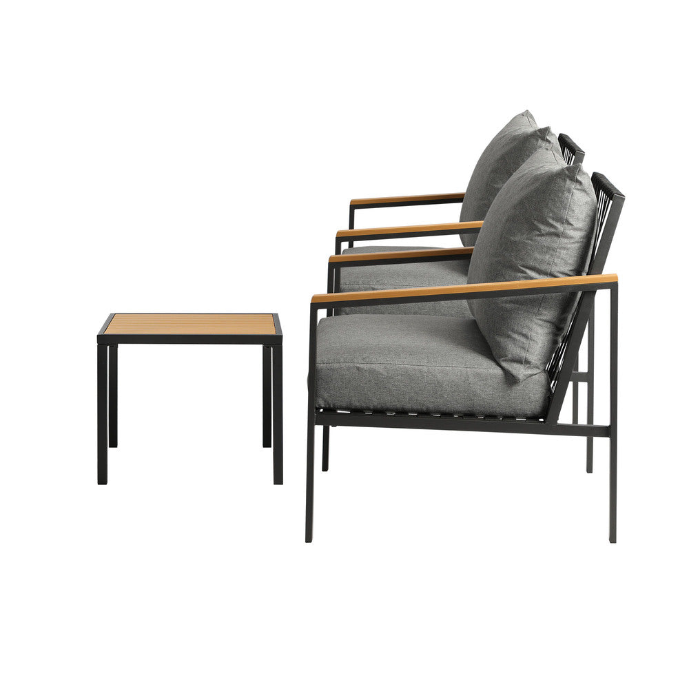 Outdoor Lounge Chairs & Table Sofa Set Dining Setting Patio Furniture