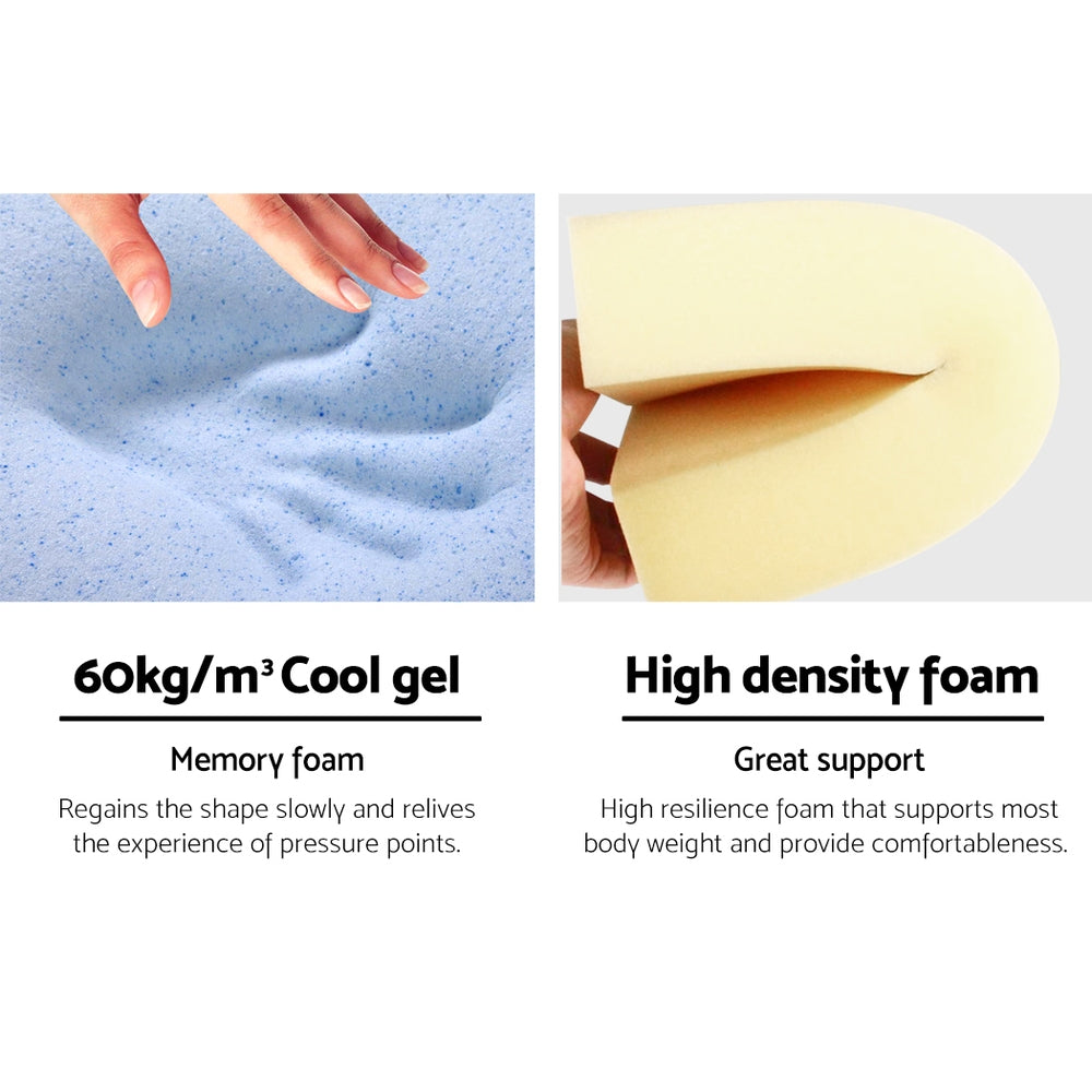 Wedge Pillow Blue Twin Pack