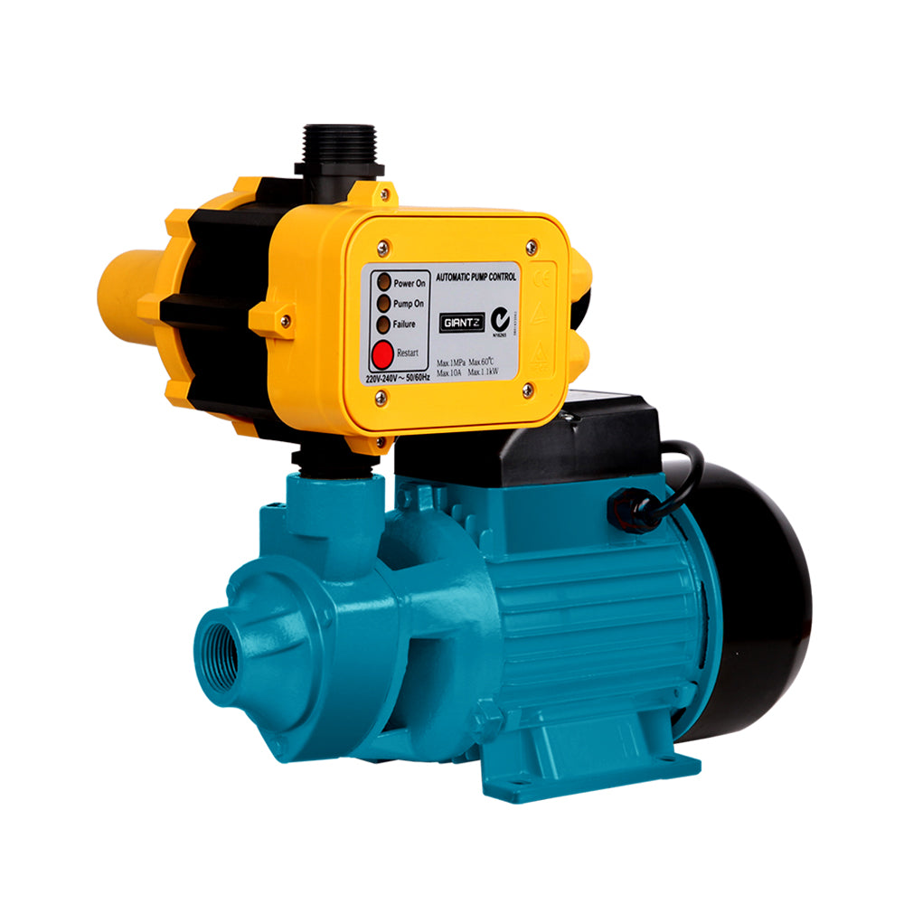 Peripheral Water Pump Garden Boiler Car Wash Auto Irrigation Qb80 Yellow