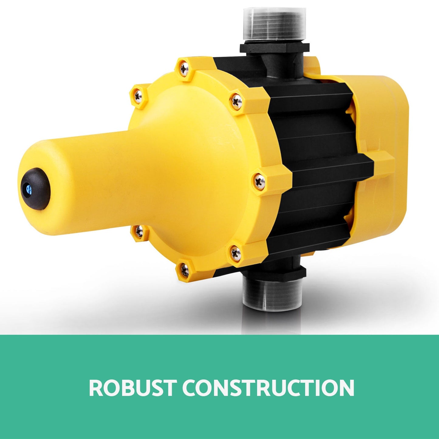 Water Pressure Pump Controller Auto Switch Control Electric Electronic Yellow