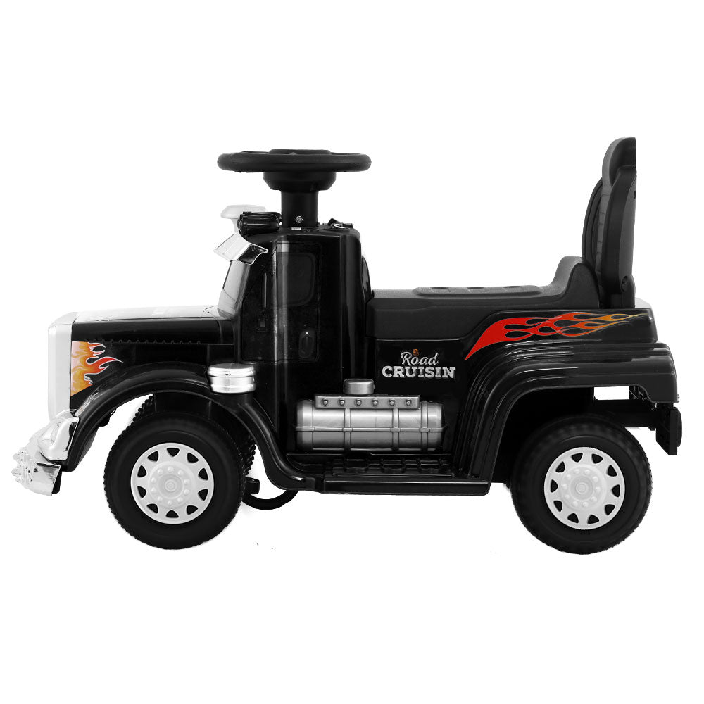 Rigo Kids Electric Ride On Car Truck Motorcycle Motorbike Toy Cars Black