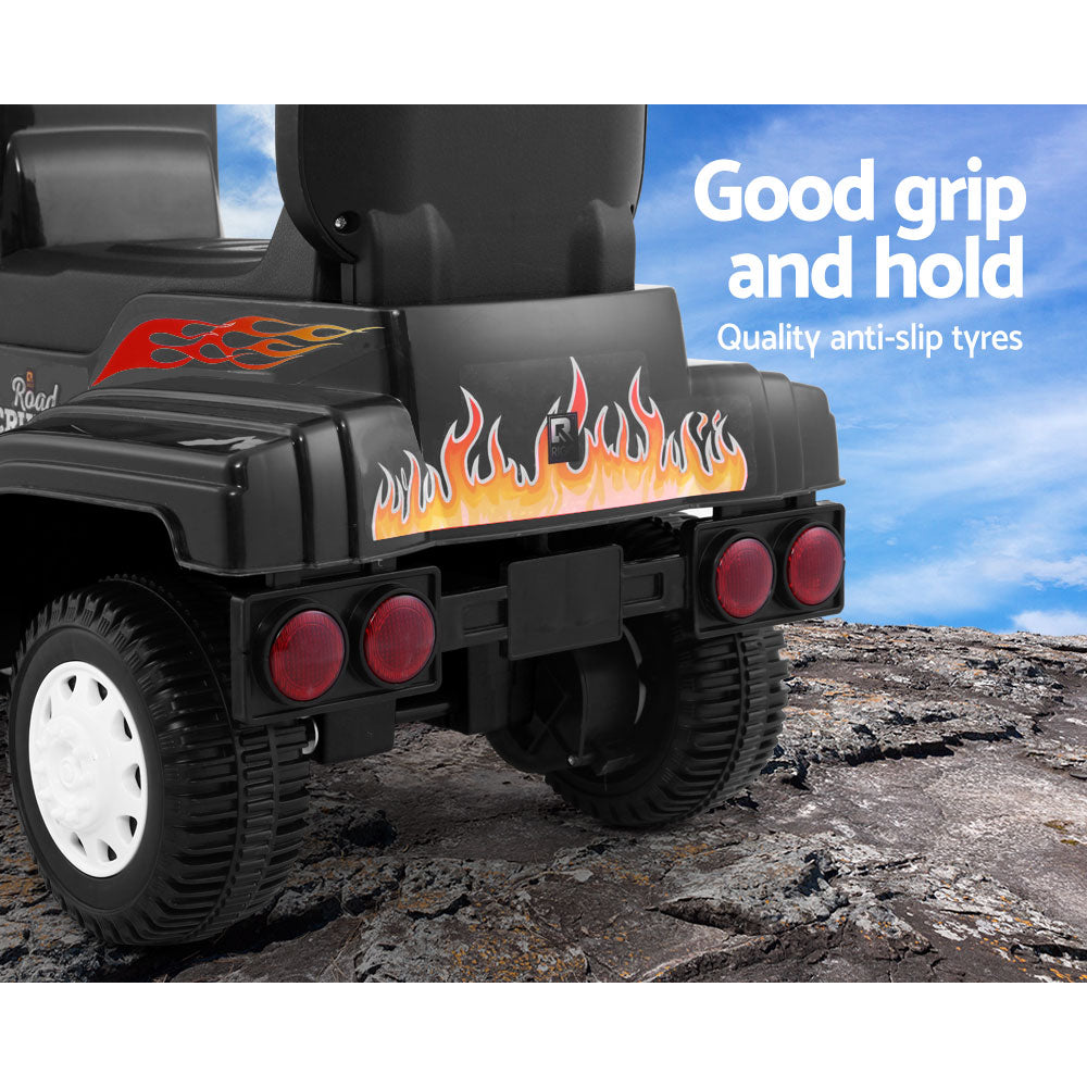 Rigo Kids Electric Ride On Car Truck Motorcycle Motorbike Toy Cars Black
