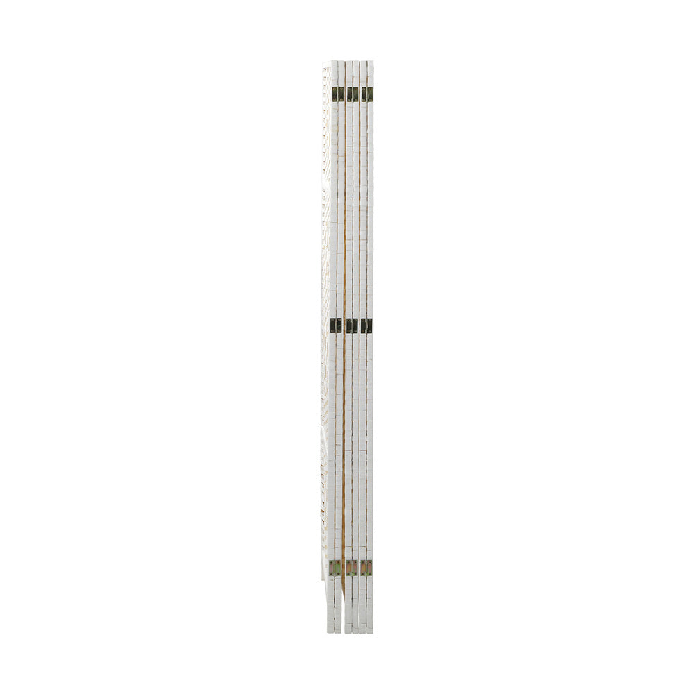 6 Panel Room Divider Privacy Screen White
