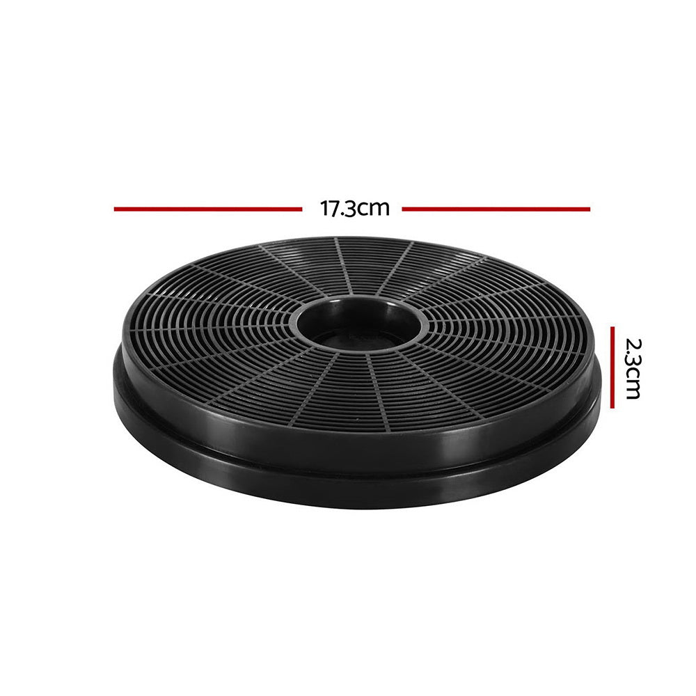 17Cm Range Hood Carbon Charcoal Filters Replacement X2