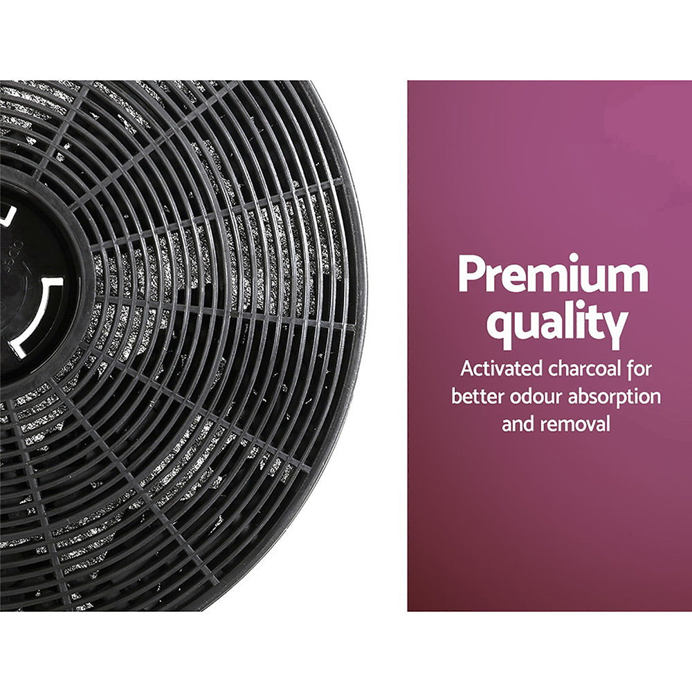 17Cm Range Hood Carbon Charcoal Filters Replacement X2