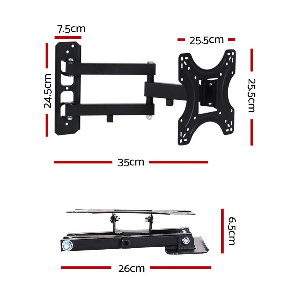 Strong-Arm Full Motion 17"-42" Tv Wall Mount