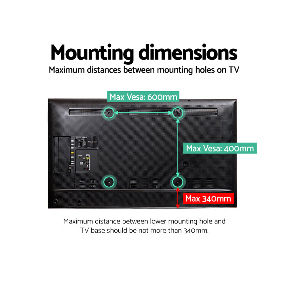 Swivel Tv Stand Mount Bracket (32"-70") Tabletop/Desktop