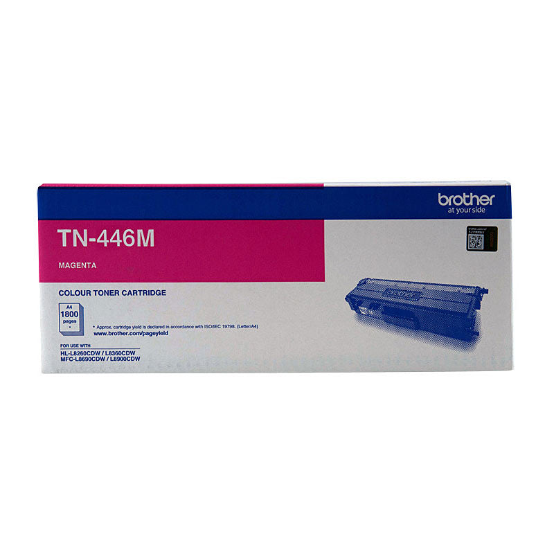Tn-446M Colour Laser - Super High Yield Magenta -6,500 Pages