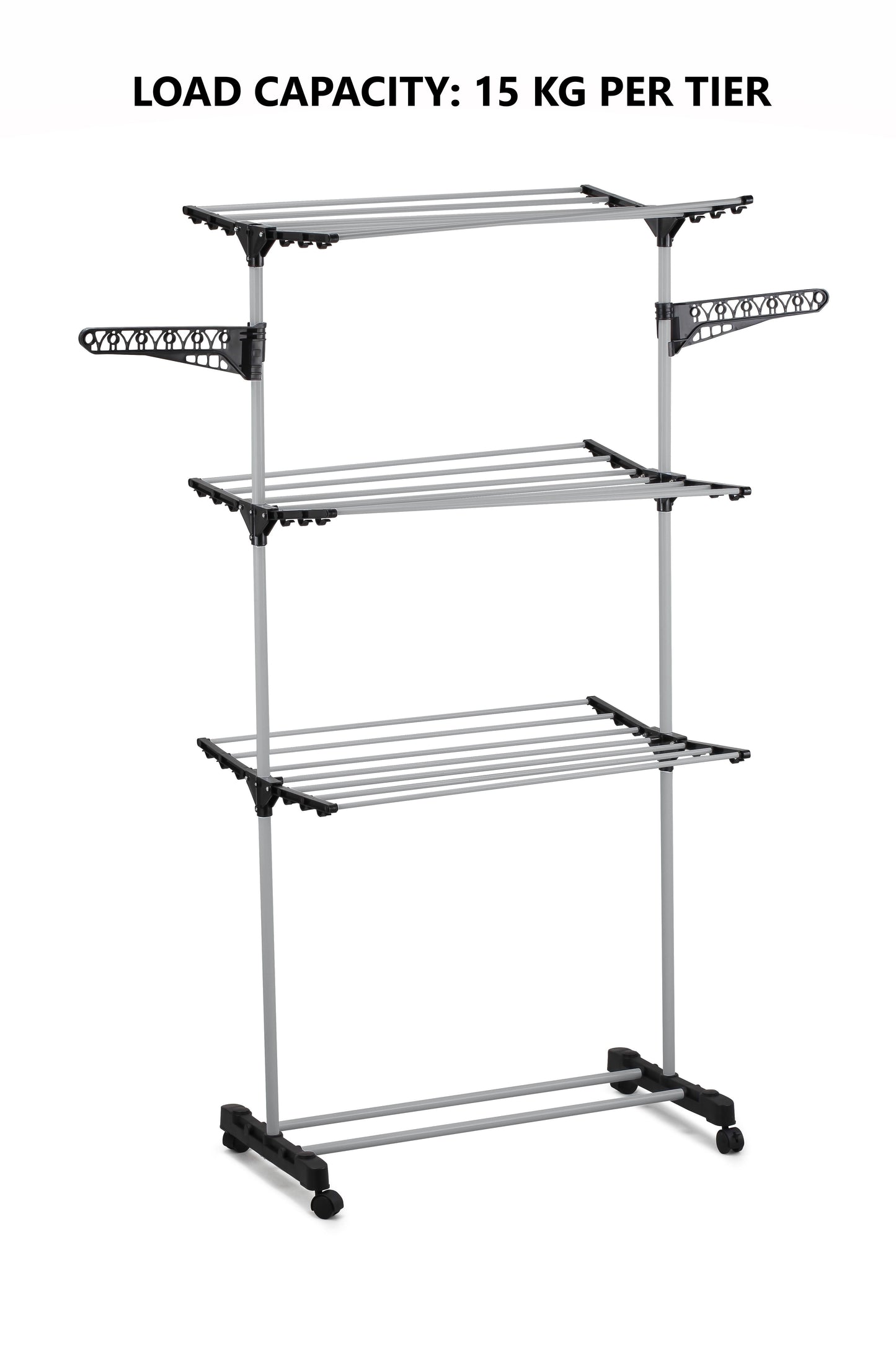 Folding 3 Tier Clothes Laundry Drying Rack