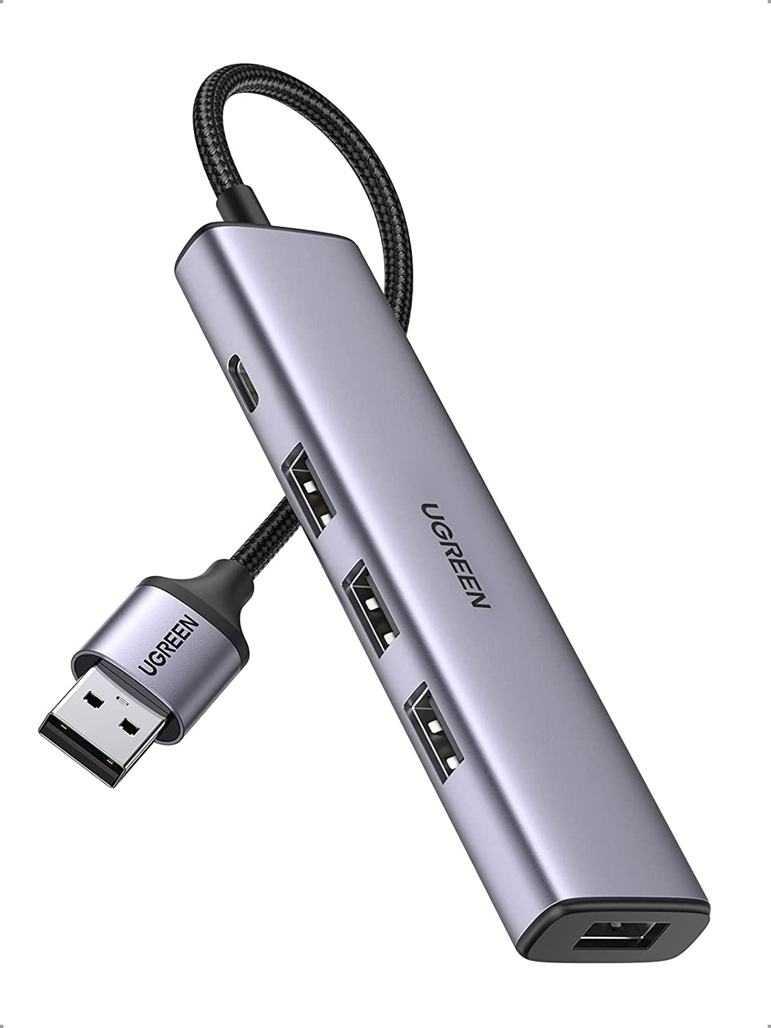 20805 Usb 3.0 4-Port Hub With Usb-C Power Port