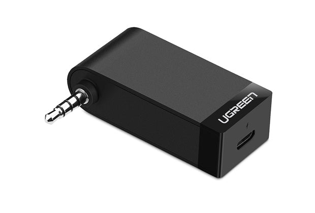 Wireless Bluetooth 4.1 Music Audio Receiver Adapter With Mic & Batery - Black