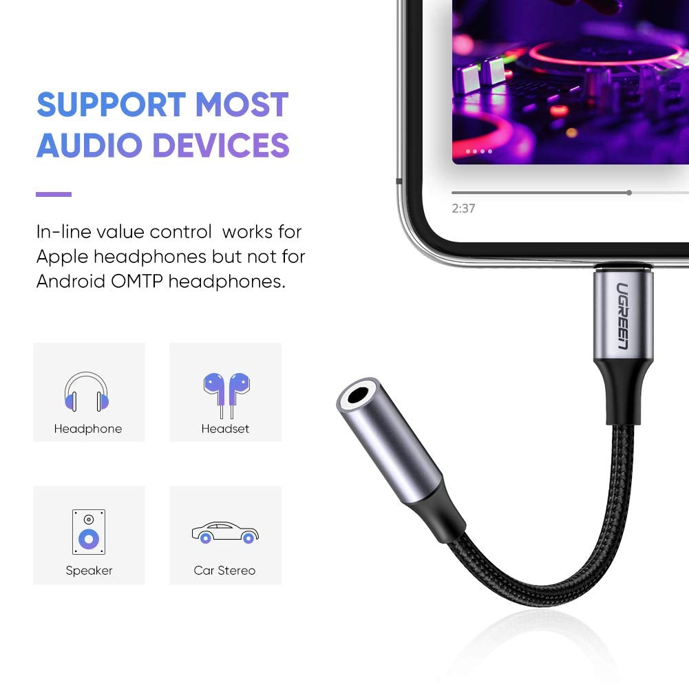 Iphone To 3.5 Female Adaptor 30756