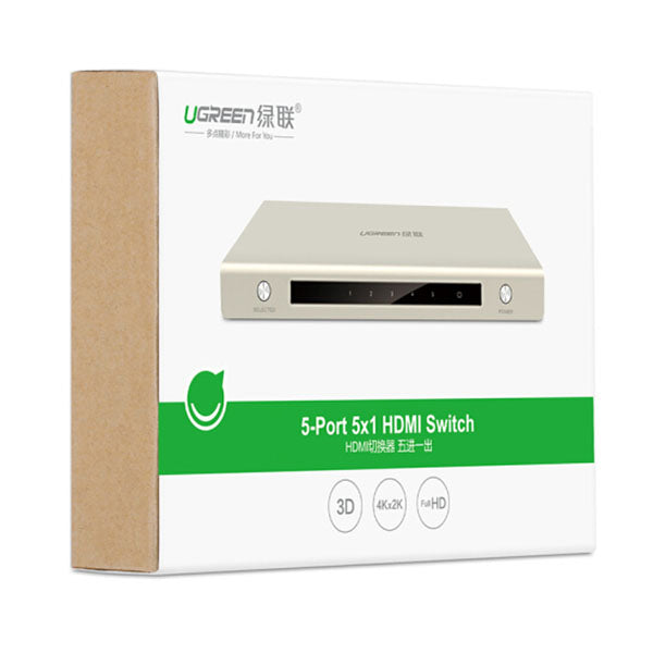Hdmi 5 X 1 Switch Zinc Alloy 40279