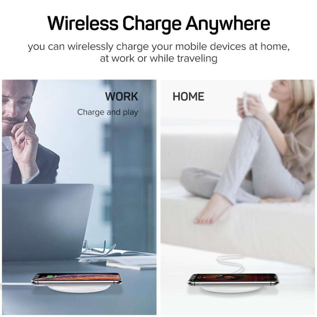 Qi Wireless Charger White 60112