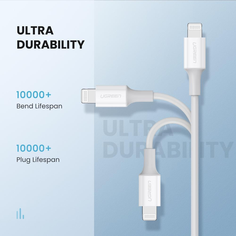 60749 Mfi Usb-C To Iphone 8-Pin Charging Cable 2M