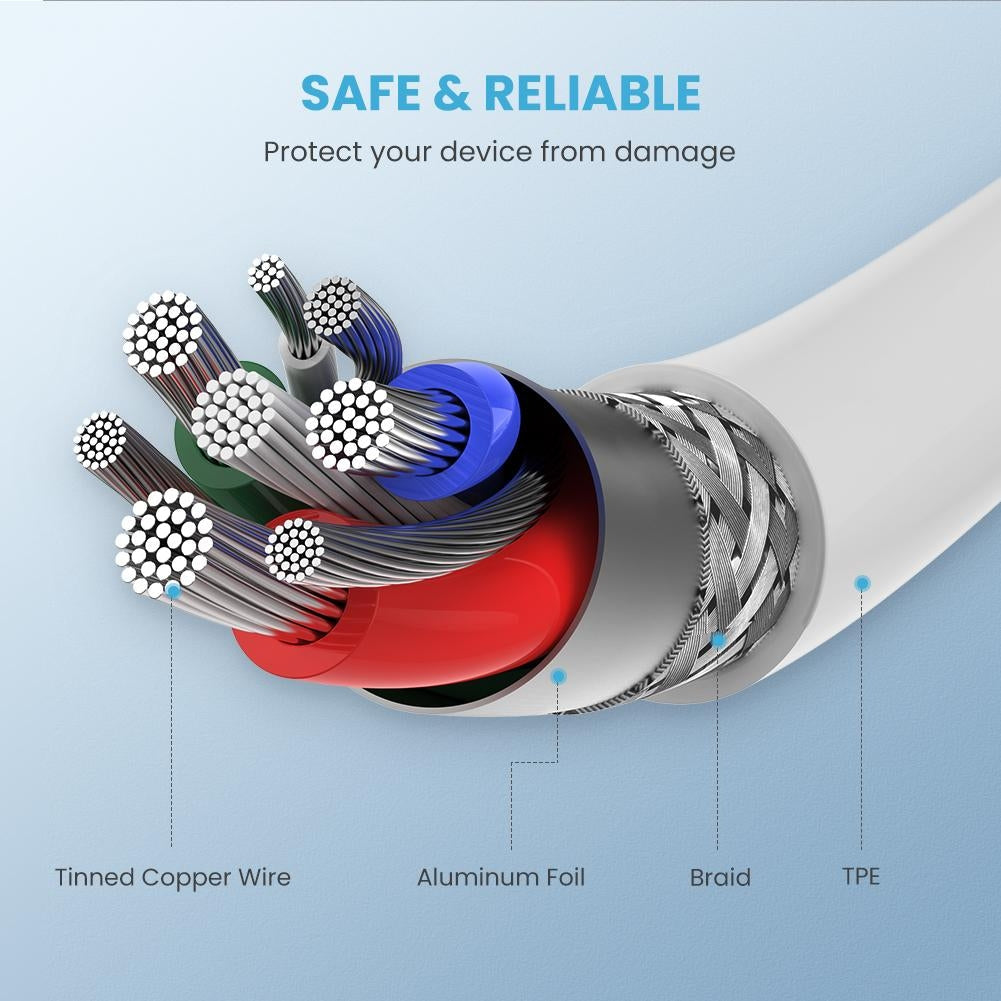 60749 Mfi Usb-C To Iphone 8-Pin Charging Cable 2M