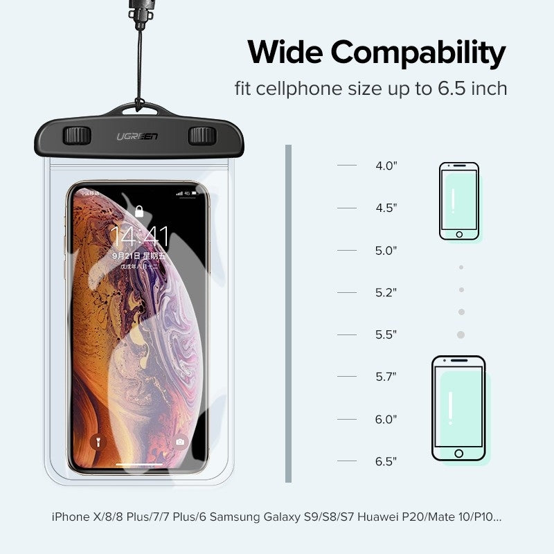Mobile Waterproof Bag Black 60959