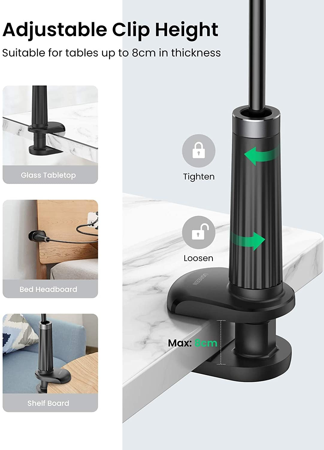 80906 Phone Holder With Long Arm