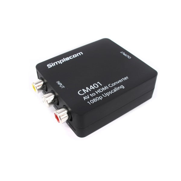Composite Av Cvbs 3Rca To Hdmi Video Converter 1080P Upscaling