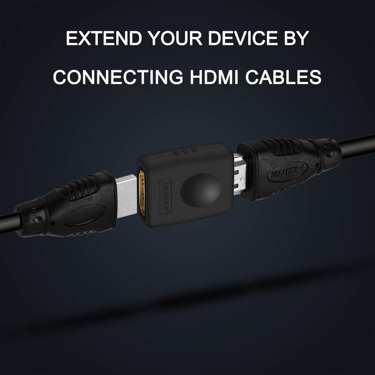 4K HDMI Coupler, HDMI Female to Female Adapter
