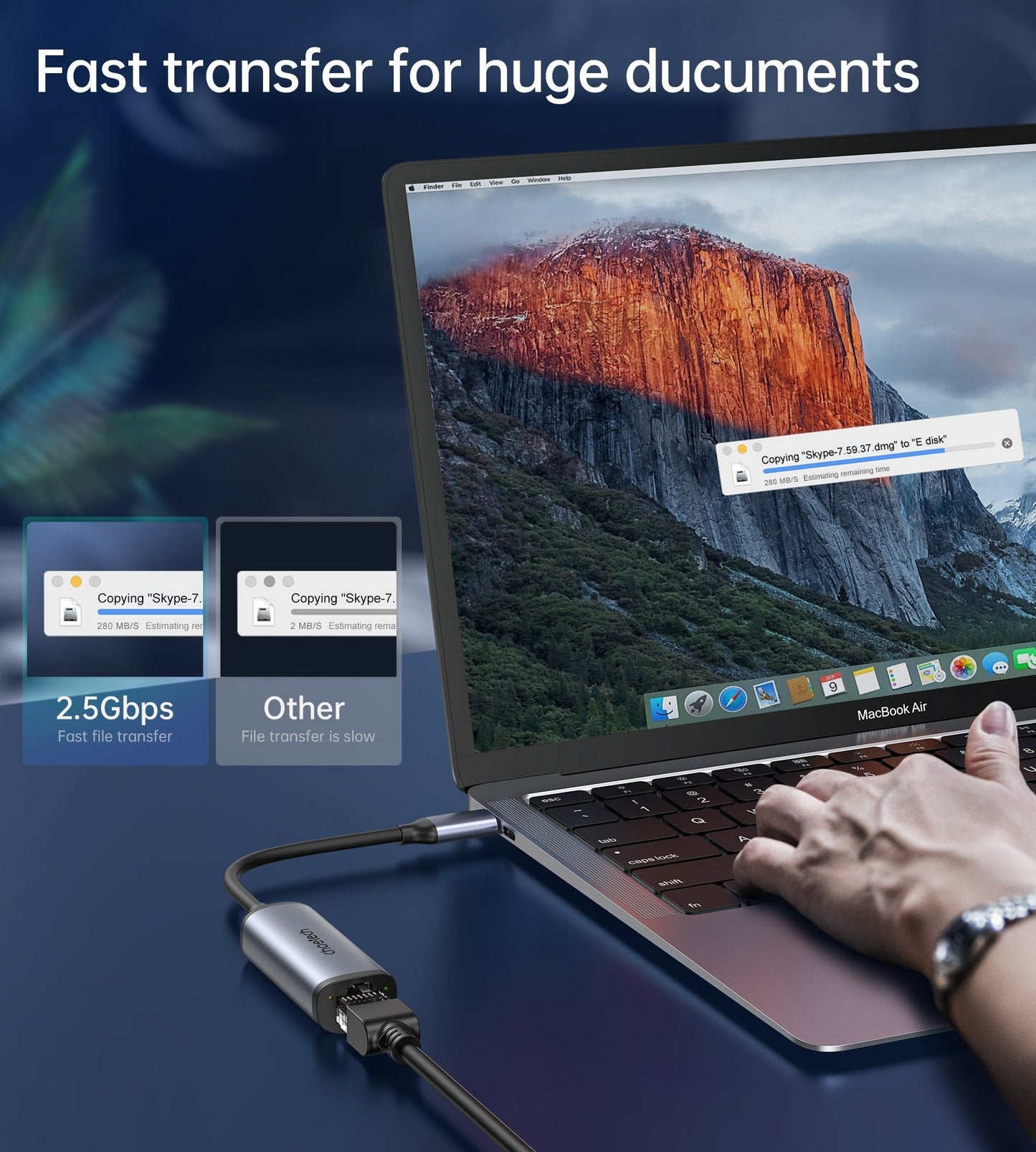 Usb-C To Gigabit Ethernet Adapter