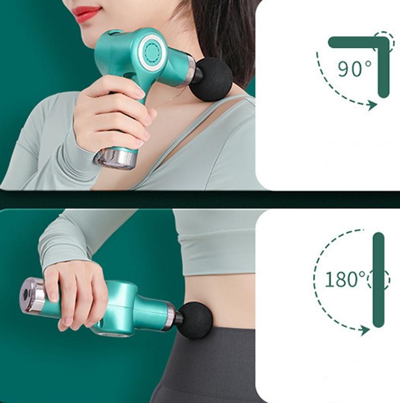 Electric Shock Muscle Massage Gun - Foldable Pocket