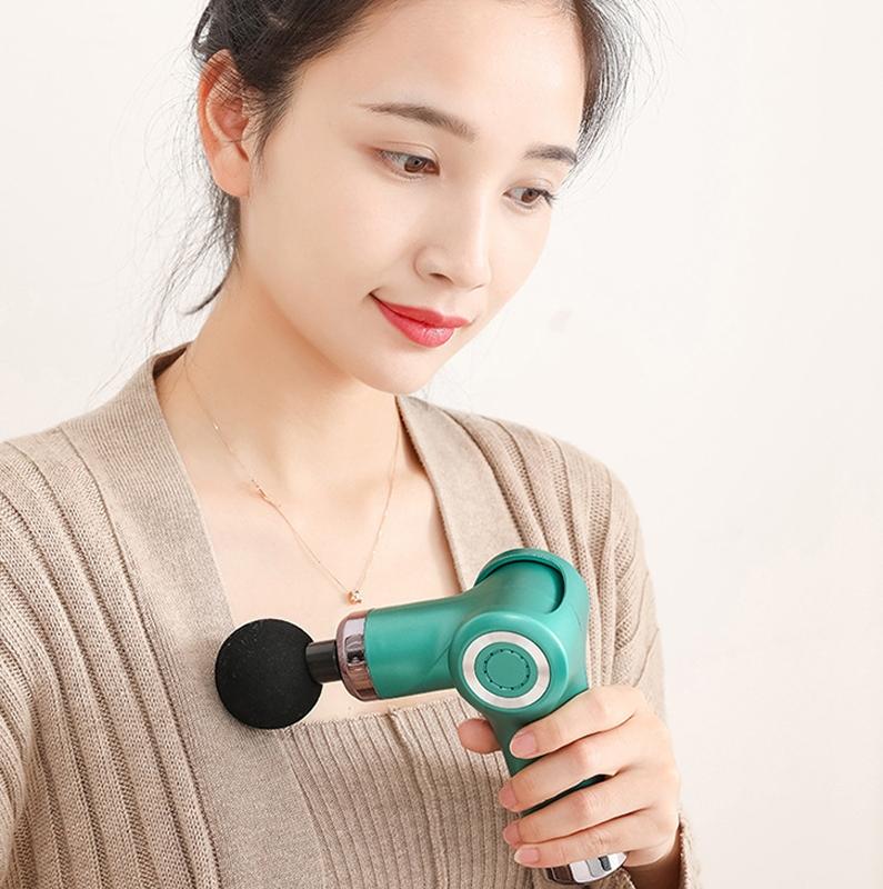 Electric Shock Muscle Massage Gun - Foldable Pocket