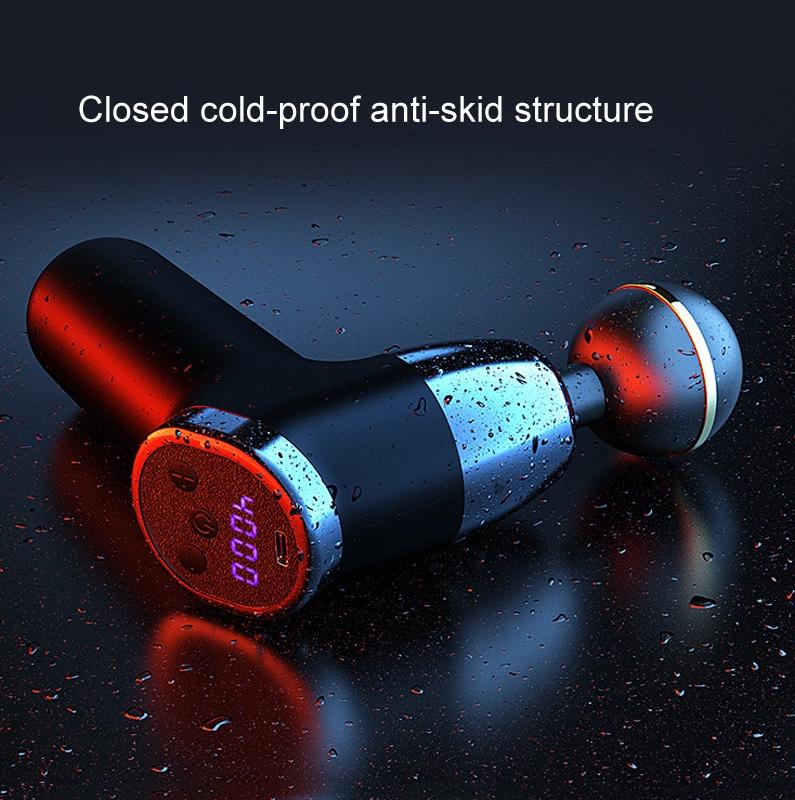 20-Speed Electric Shock Muscle Massage Gun With Lcd