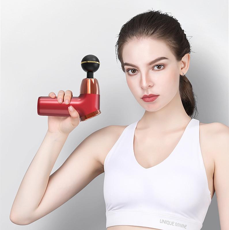 20-Speed Electric Shock Muscle Massage Gun With Lcd
