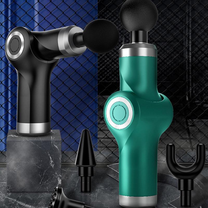 Electric Shock Muscle Massage Gun - Foldable Pocket