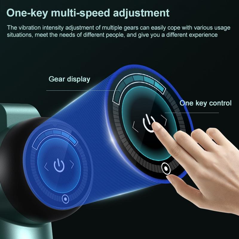 Upgrade 6-Speed Fascia Massage Gun For Muscle Relaxation